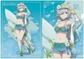 Spy Classroom [Especially Illustrated] Clear File Swimwear Ver. [Monika] (Anime Toy)