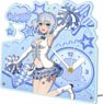 Date A Live IV [Especially Illustrated] Acrylic Table Clock [Origami Tobiichi] Cheergirl (Anime Toy)