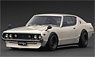 NISSAN Skyline 2000 GT-R (KPGC110) White (Diecast Car)