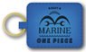 One Piece Leather Magnet Key Ring Navy (Anime Toy)