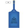 One Piece Leather Luggage Tag Navy (Anime Toy)
