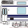 1/80(HO) Euro Liner Additional Two Car Set (Add-on 2-Car Set) (Pre-colored Completed) (Model Train)