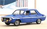 Renault 12 Gordini 1971 without Bumper Blue (Diecast Car)