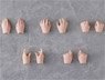 Harmonia bloom Hand Parts Set (root/Sunrise) (Fashion Doll)