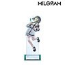 Milgram [Especially Illustrated] Amane Live Event [hallucination] Ver. Extra Large Acrylic Stand (Anime Toy)