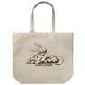 Made in Abyss: The Golden City of the Scorching Sun [Especially Illustrated] Nanachi Sleep Peacefully Large Tote Natural (Anime Toy)