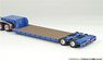 *Bargain Item* 16 Wheels Low Bed Trailer Blue (Diecast Car)