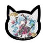 「初音ミク×招き猫」 猫型アクリルマグネット Art by らっす 黒猫 立ち左手あげ (キャラクターグッズ)