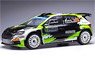 Skoda Fabia Rally2 2023 Monte Carlo Rally #23 O.Solberg / E.Edmondson (Diecast Car)