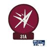 ヘブンバーンズレッド 31A 部隊ロゴ 脱着式ワッペン (キャラクターグッズ)