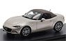 MAZDA ROADSTER Brown Top (2022) Platinum Quartz Metallic (Diecast Car)