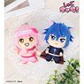 Shugo Chara! Chokonto! Plush Mascot Set Amulet Heart & Black Links (Anime Toy)