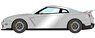 NISSAN GT-R Premium edition 2024 アルティメイトメタルシルバー (ミニカー)