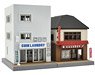 The Building Collection 107-3 Store in front of a station B3 (Model Train)