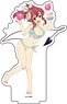 TV Animation [The Demon Girl Next Door 2-Chome] [Especially Illustrated] Big Acrylic Stand [Playing in Water Ver.] (1) Yuko Yoshida (Anime Toy)