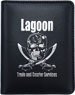 Synthetic Leather Stand Type Card Case Black Lagoon [The Lagoon Company] (Card Supplies)