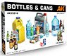 Scenery Accessories Bottle & Can Set (Plastic model)