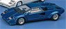 Countach LP5000 S blue without tail wing (ミニカー)