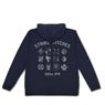 501st Joint Fighter Wing Strike Witches: Road to Berlin Strike Witches Personal Mark Thin Dry Parka Navy M (Anime Toy)