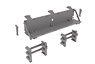 M4 welded hull rear spare tracks holders and storage shelf (Plastic model)