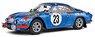 Alpine A110 1600S Monte Carlo Rally 1972 #23 (Blue) (Diecast Car)