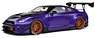 Nissan GT-R (R35) LB WORKS 2022 (Purple) (Diecast Car)