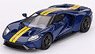 Ford GT Sunoco Blue (LHD) [Clamshell Package] (Diecast Car)