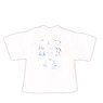*Bargain Item* PNS Big Silhouette T-Shirt - Photo art - (White x Luminous) (Fashion Doll)