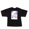 *Bargain Item* PNS Big Silhouette T-Shirt - Photo art - (Black x Splash) (Fashion Doll)