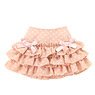PNS Polka Dot Frill Skirt II (Peach Pink x White) (Fashion Doll)