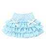 PNS Polka Dot Frill Skirt II (Soda Blue x White) (Fashion Doll)