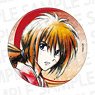 Rurouni Kenshin Can Badge Kenshin Himura (Anime Toy)
