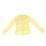 AZO2 The Luxual Sheer Check Blouse (Yellow) (Fashion Doll)