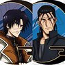 Rurouni Kenshin Trading Holo Can Badge (Set of 7) (Anime Toy)
