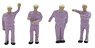 Diorama Collection Craft People of Work Clothes (1) (Model Train)