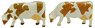 Diorama Collection Craft 073 Cattle (Cow) (Brown) (1) (Model Train)