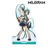 Milgram Amane [Purge March] Jacket Illust Ver. Big Acrylic Stand (Anime Toy)