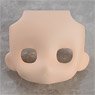 Nendoroid Doll Customizable Face Plate - Narrowed Eyes: Without Makeup (Cream) (PVC Figure)