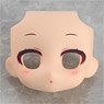Nendoroid Doll Customizable Face Plate - Narrowed Eyes: With Makeup (Cream) (PVC Figure)