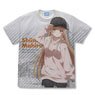 TV Animation The Angel Next Door Spoils Me Rotten Mahiru Shiina Full Graphic T-Shirt Casual Fashion Ver. White S (Anime Toy)