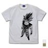 Dragon Ball Z Super Saiyan Son Goku T-Shirt White S (Anime Toy)