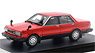 NISSAN BLUEBIRD 4DOOR SEDAN TURBO SSS-S (1983) Red / Black (Diecast Car)