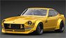 Nissan Fairlady Z (S30) STAR ROAD Yellow Metallic (Diecast Car)