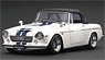 DATSUN Fairlady 2000 (SR311) White/Blue (Diecast Car)