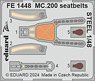 MC.200 Seatbelts STEEL (for Italeri) (Plastic model)