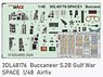 Buccaneer S.2B Gulf War Space 3D Decal Set (for Airfix) (Plastic model)