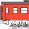 1/80(HO) J.N.R. KIHA20-200 (Bunk Window) Metroporitan Area Color, Un-powered (Pre-colored Completed) (Model Train)