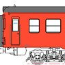1/80(HO) J.N.R. KIHA52-100 Metroporitan Area Color, Un-powered (Pre-colored Completed) (Model Train)