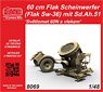 60 cm Flak Scheinwerfer (Flak Sw-36) mit Sd.Ah.51 / Svetlomet 60N s vlekem (Plastic model)