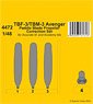 TBF-3/TBM-3 Avenger Paddle Blade Propeller Correction Set 1/48 (for Accurate/Academy) (Plastic model)